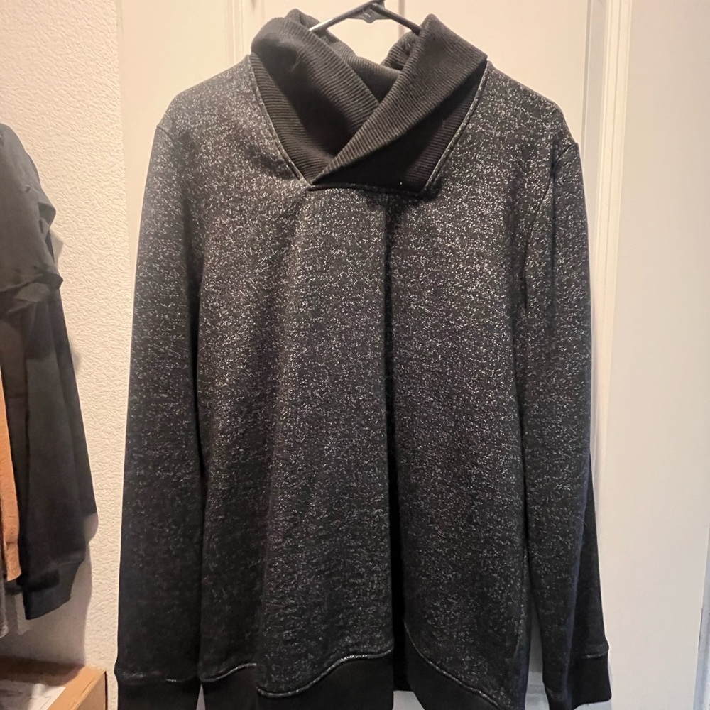 H&M Charcoal and Black Turtleneck Sweater